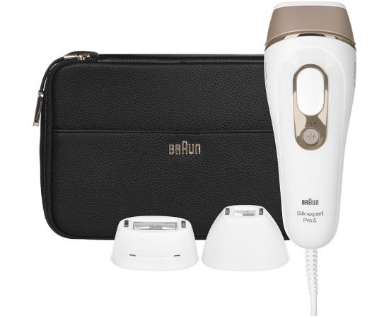 BRAUN Silk-expert Pro 5 PL5243 IPL Depilator IPL hair removal system White, Gold