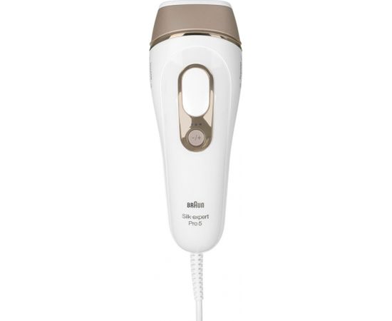 BRAUN Silk-expert Pro 5 PL5243 IPL Depilator IPL hair removal system White, Gold