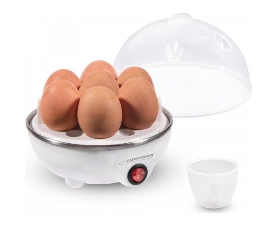 Esperanza EKE001 egg cooker 7 egg(s) 350 W White