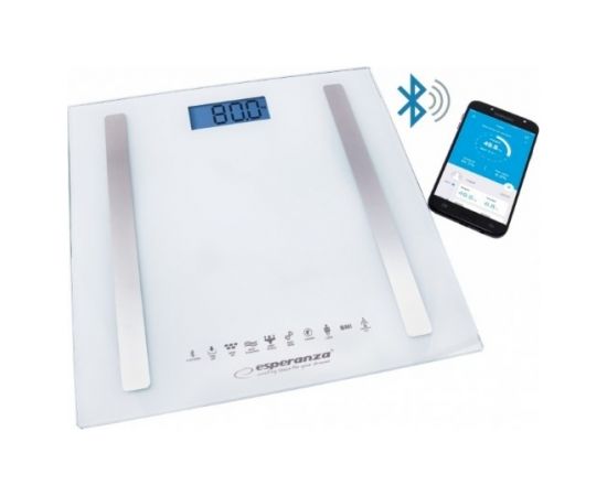 Esperanza EBS016W personal scale Electronic personal scale Square White