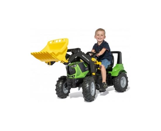 Rolly Toys Traktors ar pedāļiem ar kausu un piepūš. riteņ. rollyFarmtrac Premium II Deutz 8280 TTV (3 - 8 gadiem ) Vācija 730094