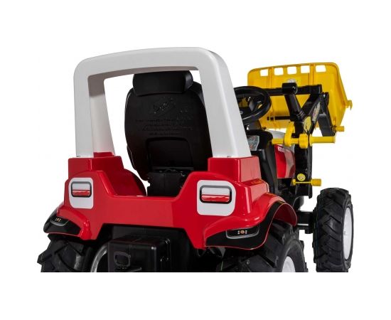 Rolly Toys Traktors ar pedāļiem ar kausu un piepūš. riteņ. rollyFarmtrac Premium II Steyr 6300 Terrus CVT (3 - 8 gadiem ) Vācija 730025