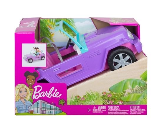 Mattel - Barbie Purple Beach Jeep