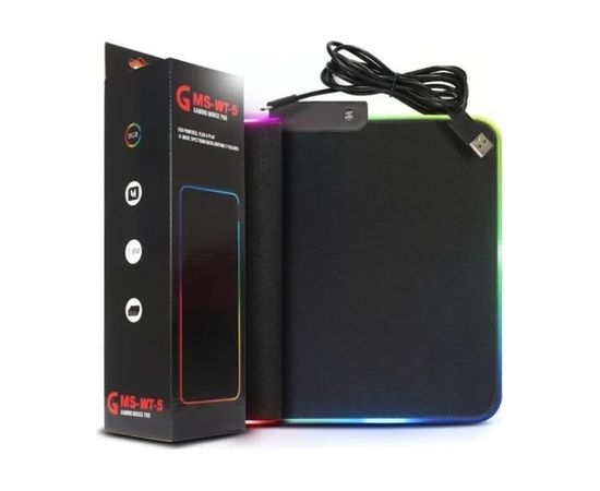 Goodbuy GMS-WT-5 spēļu peles paliktnis RGB / 350 x 255 / 14 režīmi