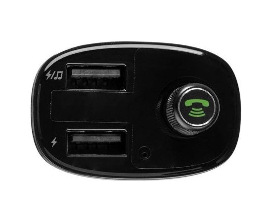 Goodbuy 14152 auto fm raidītājs 3.4A / usb zibatmiņa / sd / bluetooth 4.2 melns