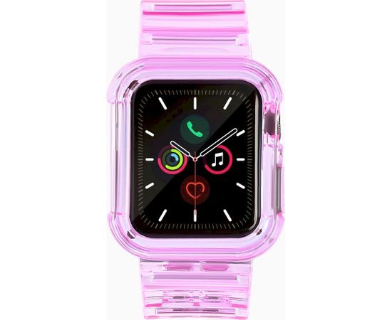 Fusion Light Set силиконовый ремешок для Apple Watch 38mm / 40mm / 41мм красный