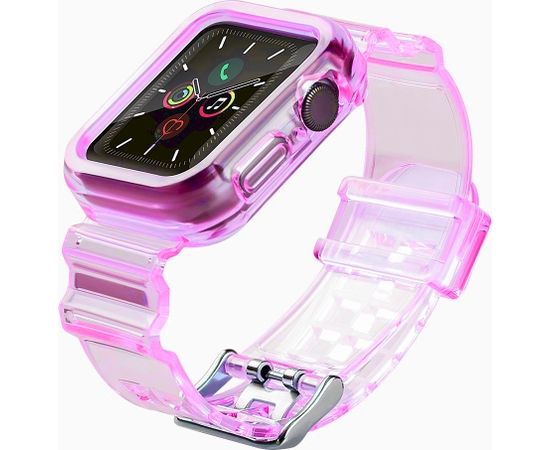 Fusion Light Set силиконовый ремешок для Apple Watch 42mm / 44mm / 45мм красный