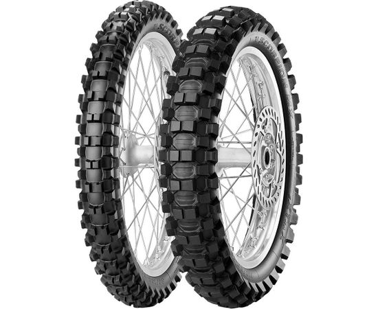 80/100-21 Pirelli SCORPION MX EXTRA X 51M TT CROSS INTERMED Front NHS Moto riepas