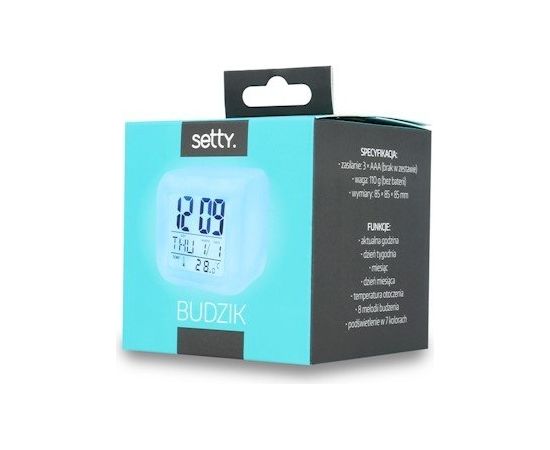 Setty Kompakts Modinātājs Pulksteņi