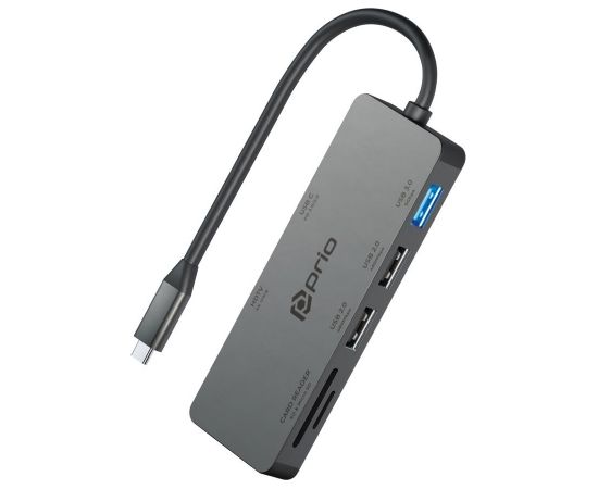 Prio 7in1 Multiport USB-C Адаптер