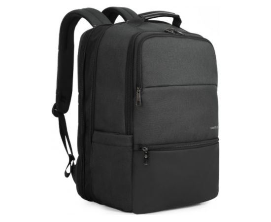 Swissten Laptop Backpack Рюкзак для портативного компьютера 15.6" и отделений с портом USB для зарядки смартфона