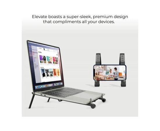 PROMATE Elevate Подставка для ноутбука, планшета или смартфона