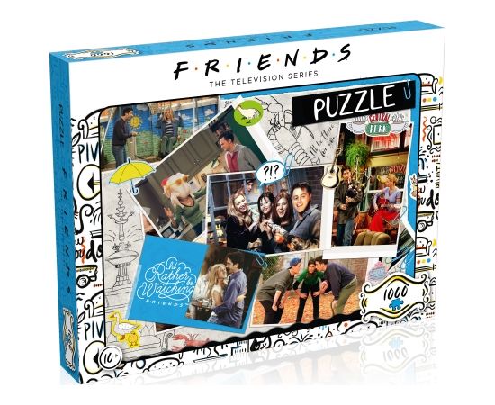 F.R.I.E.N.D.S Puzle Scrapbook, 1000 gab.