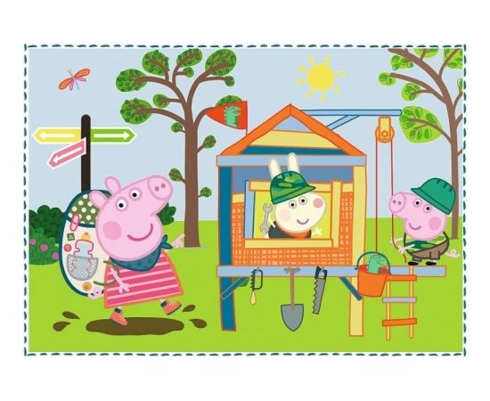 Unknown TREFL PEPPA PIG Pužļu komplekts 4in1 Peppa