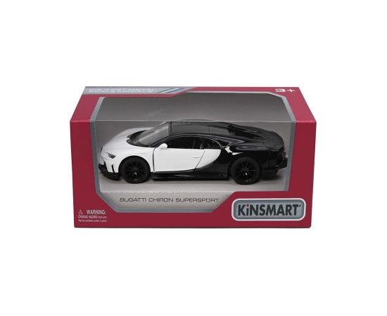 KINSMART Металлическая моделька Bugatti Chiron Supersport маштаб 1:38