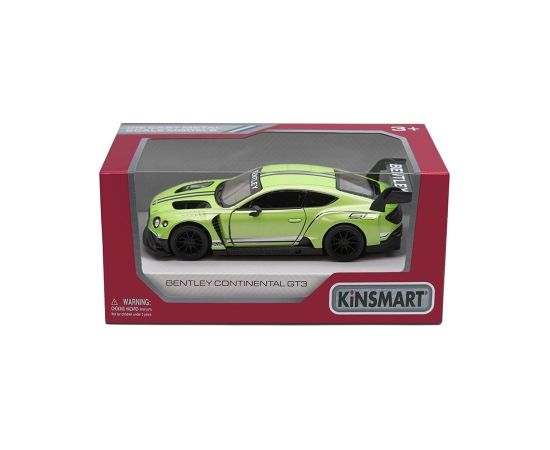 KINSMART Металлическая моделька Bentley Continental GT3, маштаб 1:38