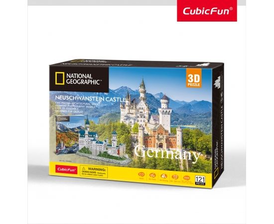 Cubic Fun CUBICFUN NatGeo Замок Нойшванштайн