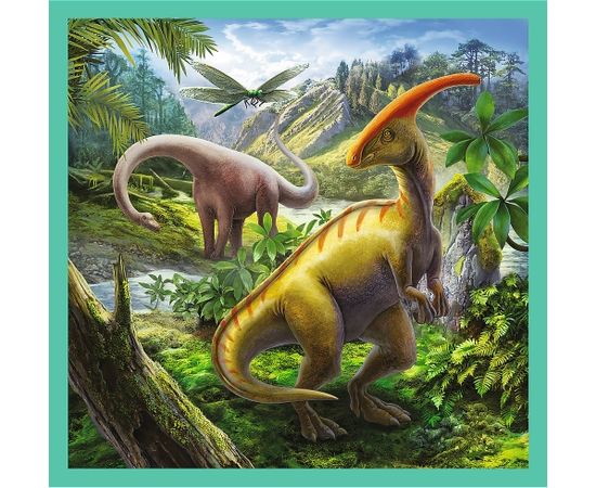 TREFL Комплект пазлов Динозавры, 3в1