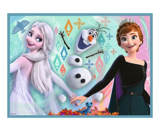 TREFL FROZEN Комплект пазлов 4в1