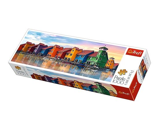 TREFL Puzle panorāma Groningen, 1000 gab.