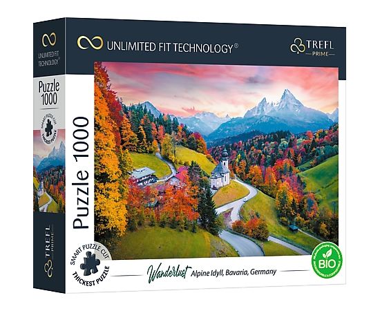 TREFL Prime Пазл Страсть к путешествиям - Бавария, 1000 шт.