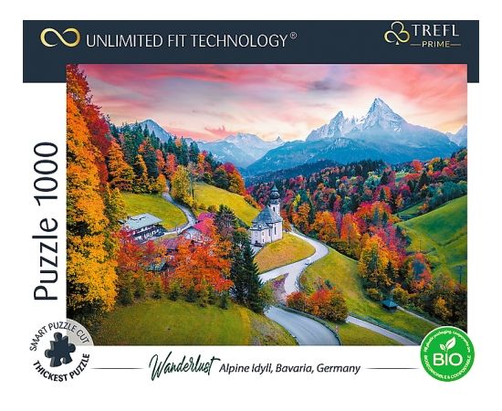 TREFL Prime Пазл Страсть к путешествиям - Бавария, 1000 шт.