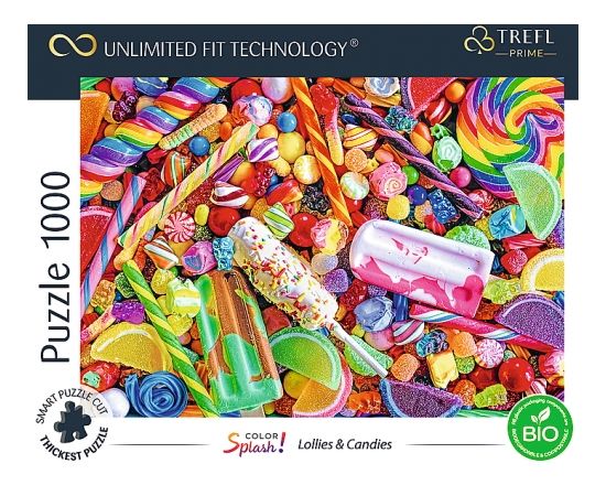 TREFL Prime puzle Krāsas “Kubiskās pārejas – Ledenes un konfektes”, 1000 gab.
