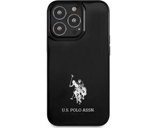 3MK US Polo USHCP13XUMHK Back Case Aizmugurējais Apvalks Telefonam Apple iPhone 13 Pro Max Melns