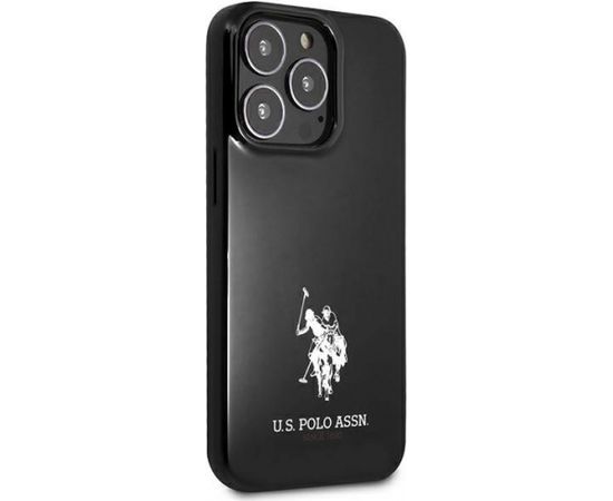 3MK US Polo USHCP13XUMHK Back Case Aizmugurējais Apvalks Telefonam Apple iPhone 13 Pro Max Melns