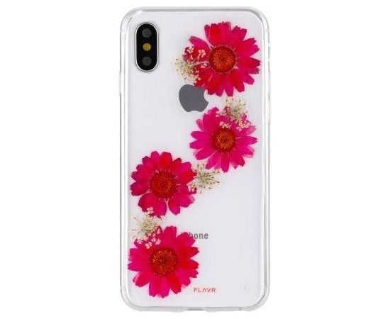 FLAVR Real 3D Flowers Paula Premium Aizsargapvalks Telefonam Ar Īstiem Ziediem Priekš Apple iPhone X
