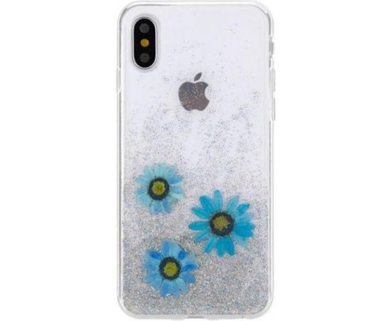 FLAVR Real 3D Flowers Julia Premium Aizsargapvalks Telefonam Ar Īstiem Ziediem Priekš Apple iPhone X / XS