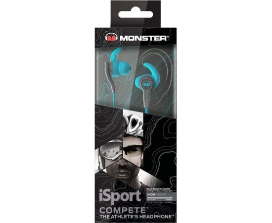 Monster Clarity Monster iSport Compete Sporta Austiņas  Zilas
