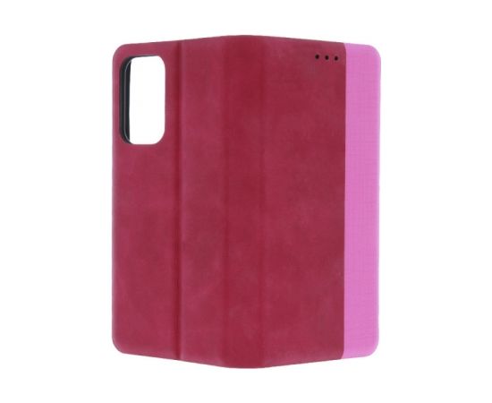 Fusion Tender case grāmatveida maks Samsung A536 Galaxy A53 5G sarkans