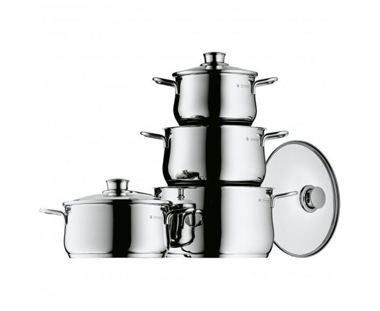 WMF 07.3004.9990 4, Stainless steel,   proof, Lid included