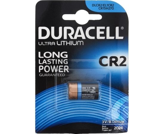 Duracell CR 2 Ultra (CR2) Блистерная упаковка 1шт.