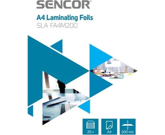 Sencor SLA FA4M200 Плёнка для ламинирования A4 200mic 25шт.