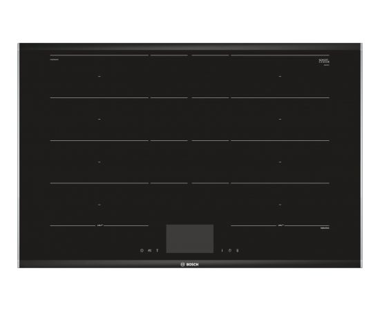 Bosch Serie 8 PXY875KV1E hob Black Built-in 80 cm Zone induction hob 4 zone(s)