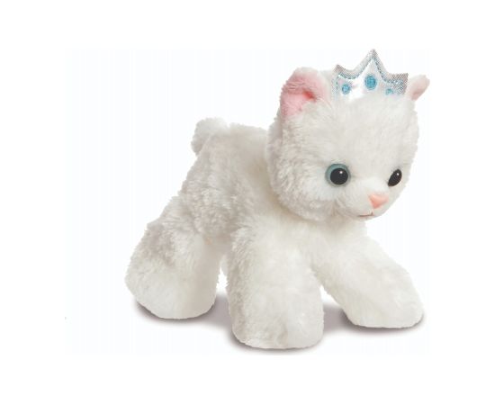 AURORA Fancy Pals Plīša kaķu princese zilā somā, 20 cm