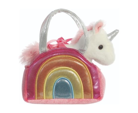 AURORA Fancy Pals Плюш - Единорог в розовой сумке, 17 см