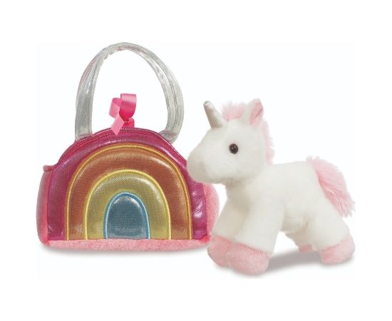 AURORA Fancy Pals Плюш - Единорог в розовой сумке, 17 см