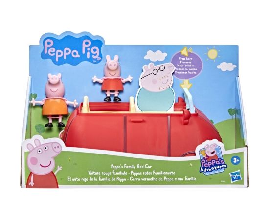 Unknown PEPPA PIG Rotaļu komplekts "Ģimenes sarkanais auto"