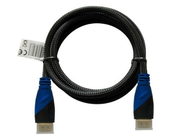 Savio CL-02 HDMI cable 1.5 m HDMI Type A (Standard) Black,Blue
