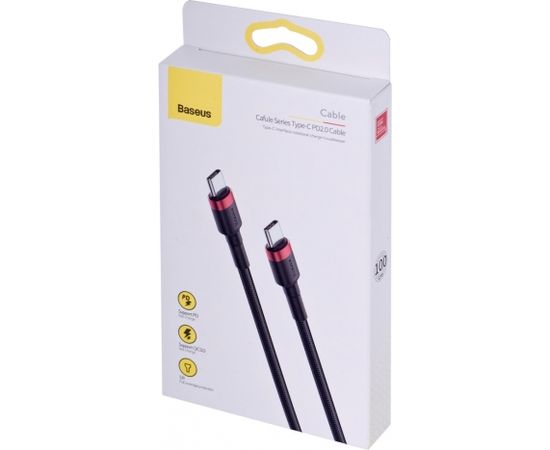 Baseus CATKLF-G91 USB cable 1 m USB C Black