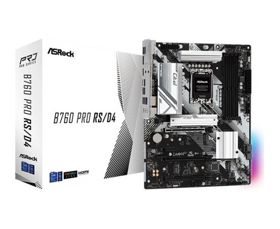 Asrock B760 Pro RS/D4 Intel B760 LGA 1700 ATX