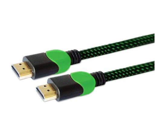 Savio GCL-03 HDMI cable 1.8 m HDMI Type A (Standard) Black,Green