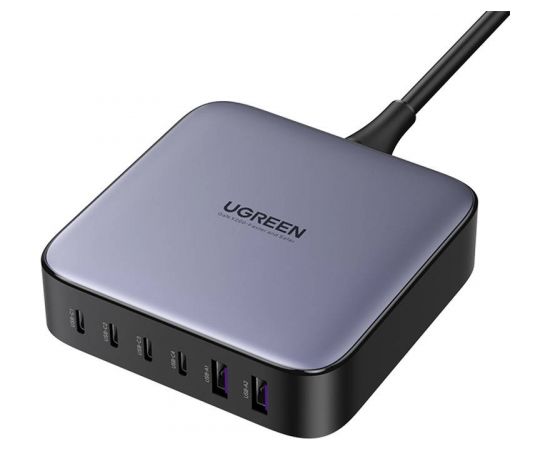 UGREEN, Desktop charger, 2xUSB-A, 4xUSB-C, GaN, 200W