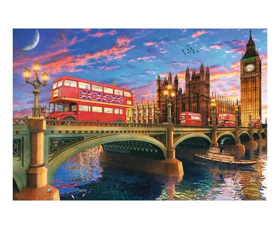 TREFL Koka puzle - Vestminsteras pils, Big Bens, Londona, 500gb