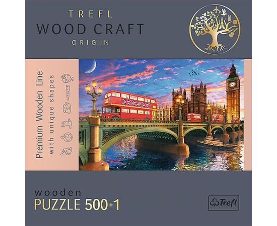 TREFL Пазл из дерева Лондон 500+1 шт.