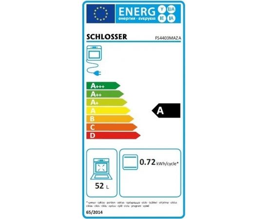 Gas stove Schlosser FS4403MAZA