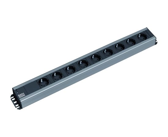 Bachmann 90 craftsman strip, 9-way socket strip (black/grey, 2 meters)